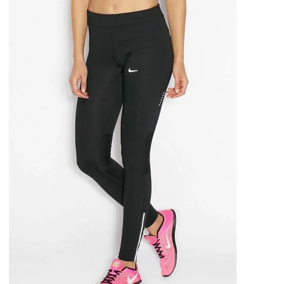 Nike, Pants & Jumpsuits, Nike Drifit Black Womens Essential Training  Tights Size Small